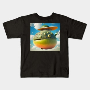 Flying watermelon Kids T-Shirt